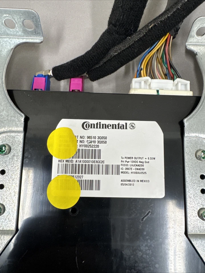 2.4l Communication Control Module W Nav 965104r700 Fits HYUNDAI SONATA 2012-2015 - Image 2 of 4