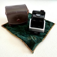 Nikon F Waist Level Finder Viewfinder w/ OEM Case  Cloth   Vintage Japan