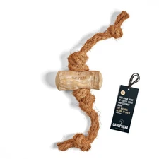 Dog CHEW Made of Coffee Wood and Coconut Rope - for All Breeds Large