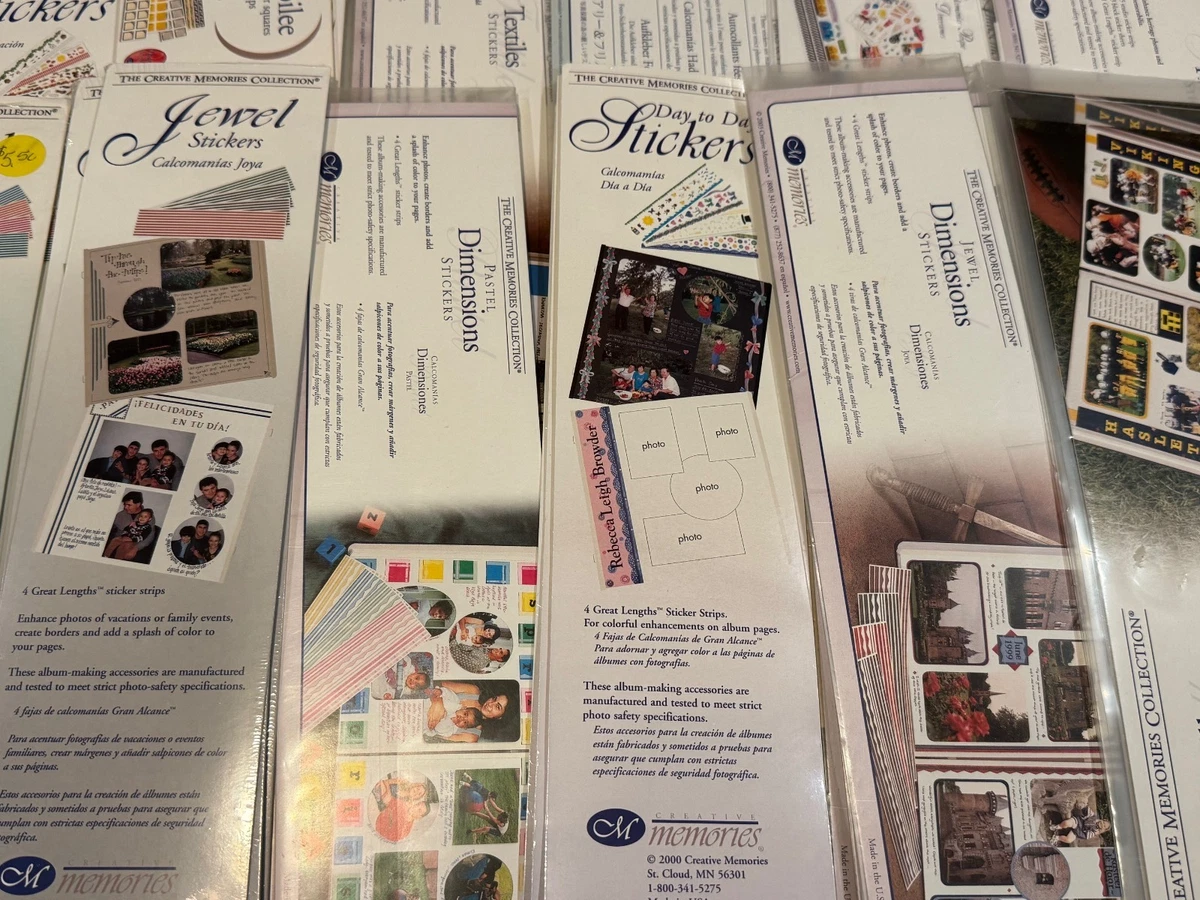 Creative Memories Scrapbooking Stickers for sale | eBay