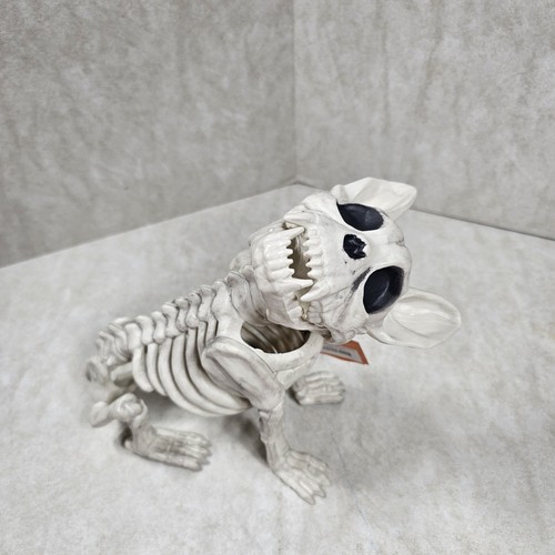 Hyde And Eek Boutique Indoor Outdoor French Bulldog Skeleton Decoration NWT - Picture 4 of 12