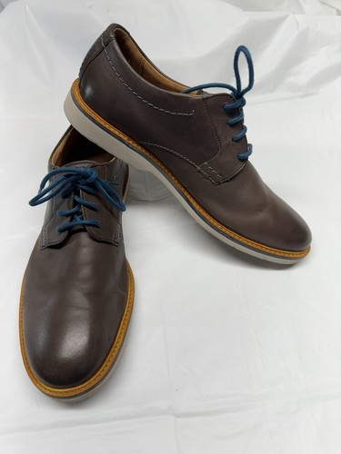 Clarks Originals Men’s Brown Leather Lace Up Oxford Shoes Size 9.5M