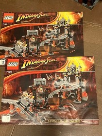 USED LEGO Indiana Jones The Temple of Doom 7199 In 2009 New Retired P2 From JP
