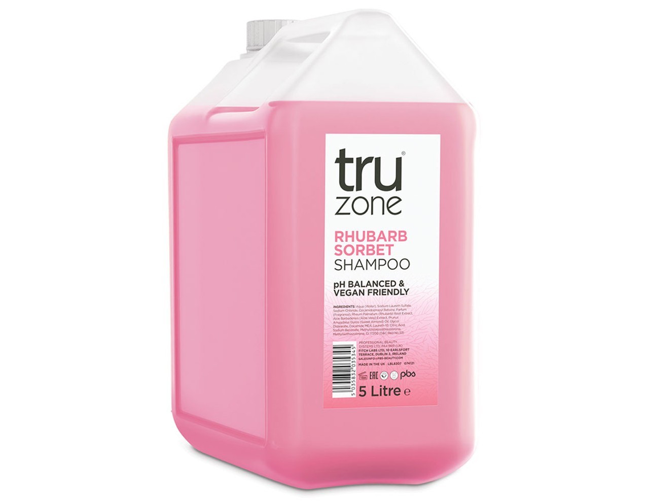 Truzone Rhubarb Sorbet  Shampoo 5 Litre