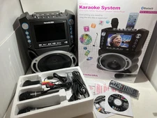 Karaoke USA - All in One Karaoke System DVD/CDG/MP3 Music & Video Player GF840