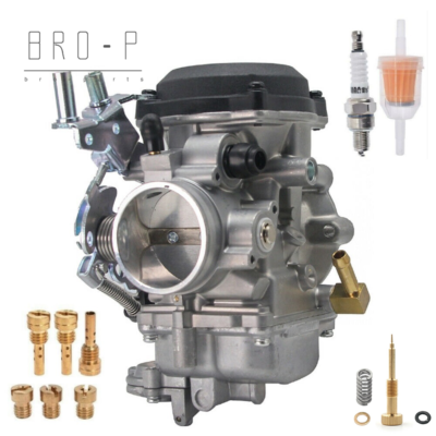 #ad CV40 Carburetor For Harley Davidson Sportster XL883 XLH1200 Carb and Idle Screw $49.39