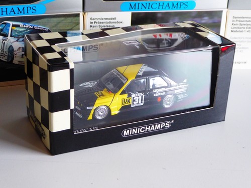 1/43 Minichamps BMW M3 E30 LUK MK Motorsport Winner DTM 1988 Thiim - Imagen 13 de 13