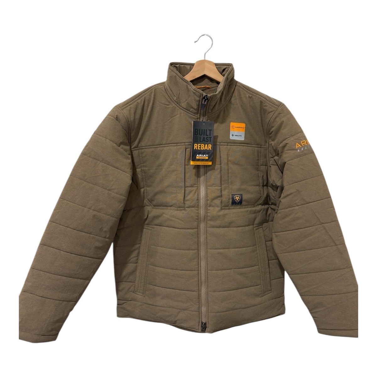 Ariat Men's Insulated Canvas Jacket Ariat Rebar Valiant