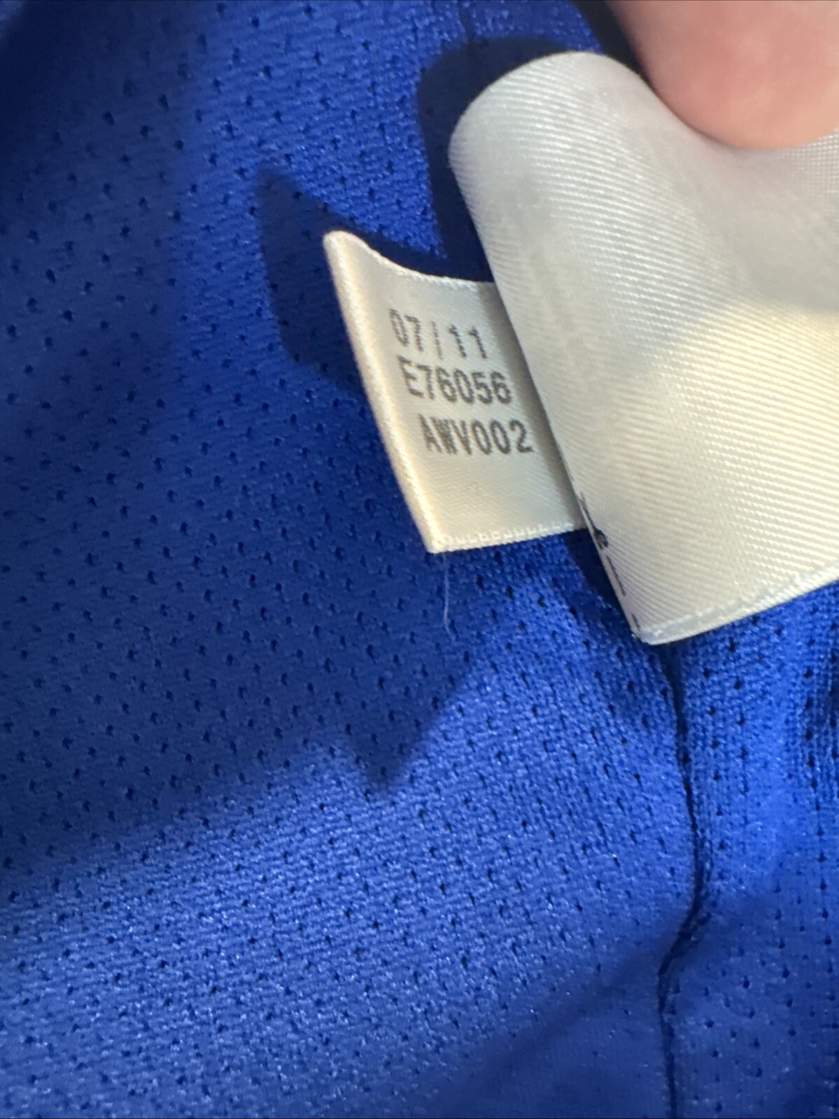 Adidas Performance Zip Up Windbreaker Jacket Blue… - image 4