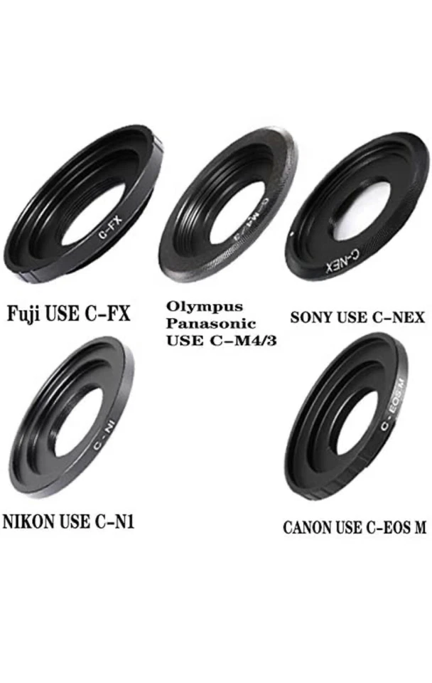 Lente MF gran angular 35 mm 1,6 para Sony Fujifilm Olympus Canon Nikon sin espejo  Foto 2 de 4