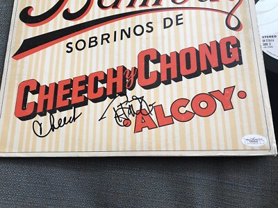 Cheech and Chong Signed Autographed 