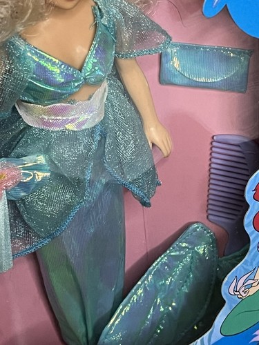 New Box 1990s Tropical Ariel Movie Eric Arista Tyco Dolls Disney Little Mermaid - Picture 10 of 16