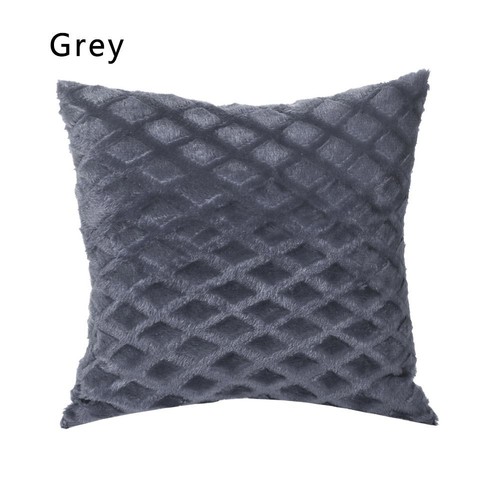 Soft Square Car Seat Corduroy Winter Warm Throw Pillow Cases Cushion Cover - Picture 14 of 21