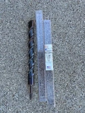 NEW TRU CUT 1-1/8"-12-3/4"L SDS-Plus-Shank Masonry Drill Bits for Rotary Hammers