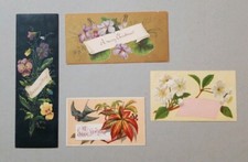 Vintage Lot Of 4 Holiday Cards