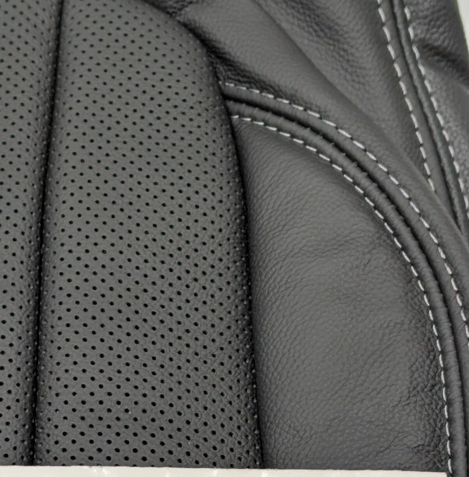 Fundas de asiento de cuero negro KR360 para Subaru Forester Prem Sport 2019-2024 Foto 4 de 4