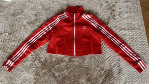 adidas cropped track jacket