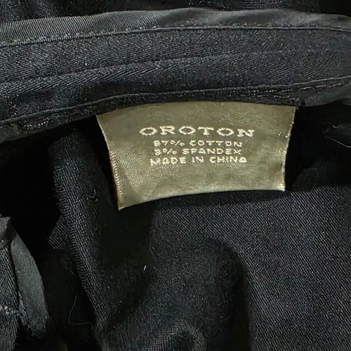 Oroton Jacket AUS 10 US6 Black Blazer Single Breasted Flap Pockets - Picture 6 of 7