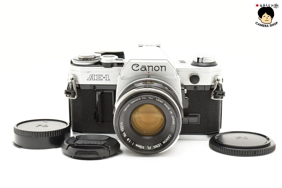Canon AE-1 PROGRAM & FL 50mm F1.8　#9251 Canon AE-1 with 50mm f/1.4 and 35mm f2.8 lenses – Film