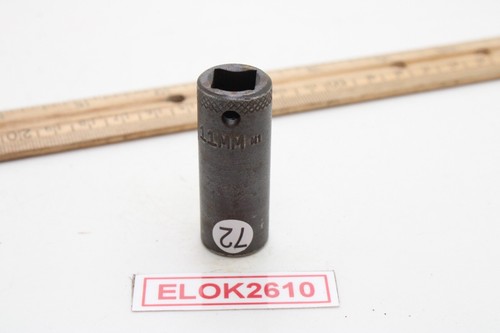 Mac Tools XPD2 11mmH 11mm 3/8" Drive 12-Point Metric Black Oxide Deep Socket USA - Picture 6 of 6