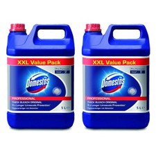 Domestos Professional Bleach Blue 5L x 2 1.89 per litre