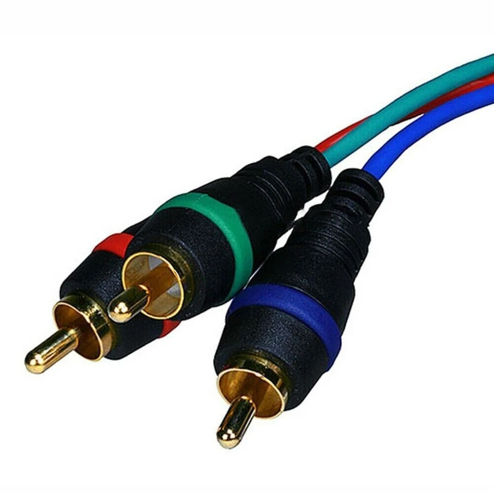Monoprice VGA - 3-RCA RGB Component Video Cable For TV Monitor Projector 6 ft - Image 2 of 2