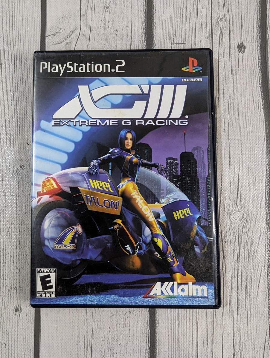 XGIII: Extreme G Racing (Sony PlayStation 2 PS2, 2001, Black Label