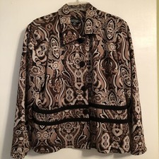 Women's, R  M Richards, Peplum jacket, size 18WP