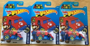 mario brothers hot wheels