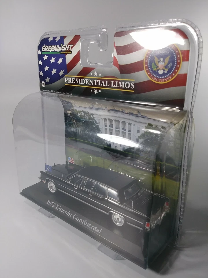Lincoln Continental Reagan 1972 '72 máquina verde coche de persecución limusina presidencial Foto 2 de 4