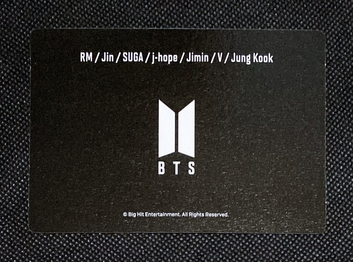 BTS Group Pop Up Logo Merch Photo Stand Official Full