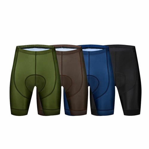 Pantaloncini CICLISMO per gli uomini Collant Triathlon cuscini imbottito  PRO Pantaloni BICICLETTA CICLO | eBay