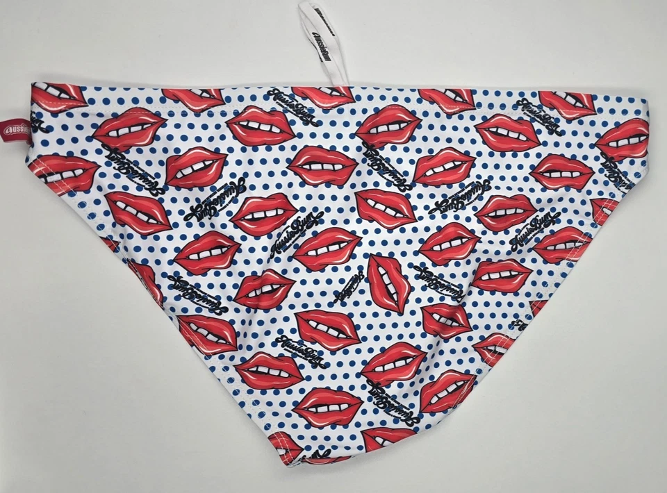 Calzoncillo de natación Aussiebum Boom Dovely para hombre talla XL blanco nuevo con etiquetas Foto 3 de 4
