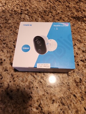 Spotlight WIFI IP Security Camera 1080p LED IP65 Weatherproof PIR Reolink Lumus