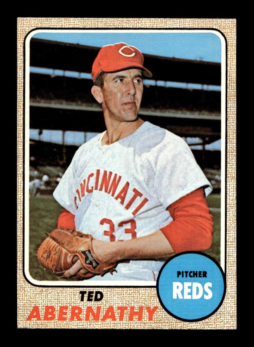 1968 Topps #264 Ted Abernathy Reds EX+ *r6