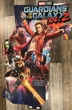 Guardians Of The Galaxy Vol 2. 7ft Cardboard Movie Advertisement Stand Up 