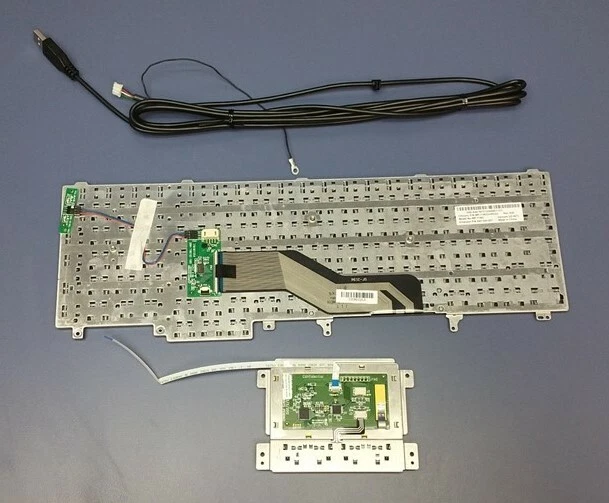 Keyboard & Touchpad for Avocent/Emerson LCD Rack Console MP-11N33U46G52 MP-11N3 - Image 2 of 3
