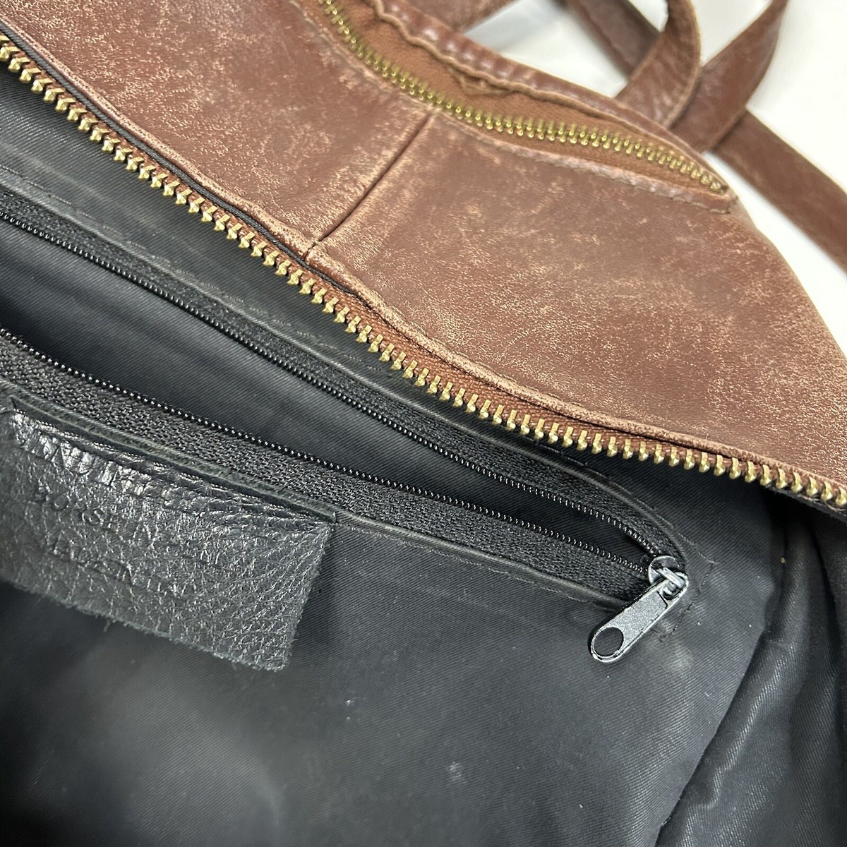 Borse In Pelle Backpack Purse Genuine Leather Women display picture 1