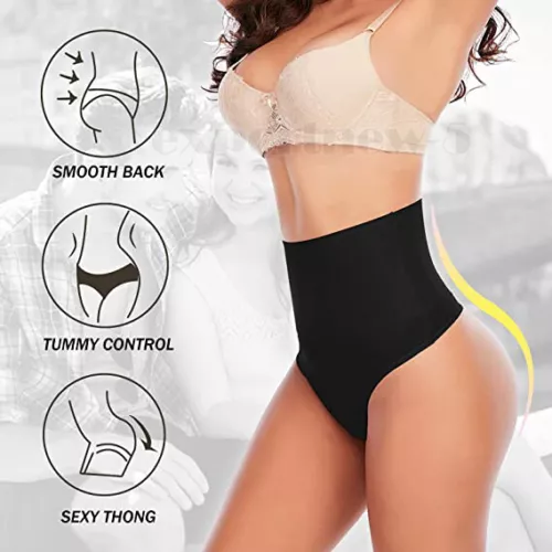 Damen Shapewear Bauchweg Unterhose Mieder String Tanga Miederhose Figurformende - Bild 5 von 29