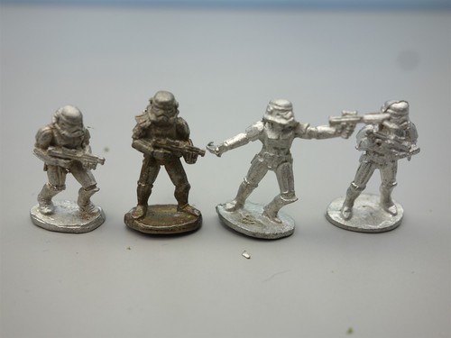 Star Wars Miniatures: West End Games Metal Stormtroopers - Picture 3 of 6