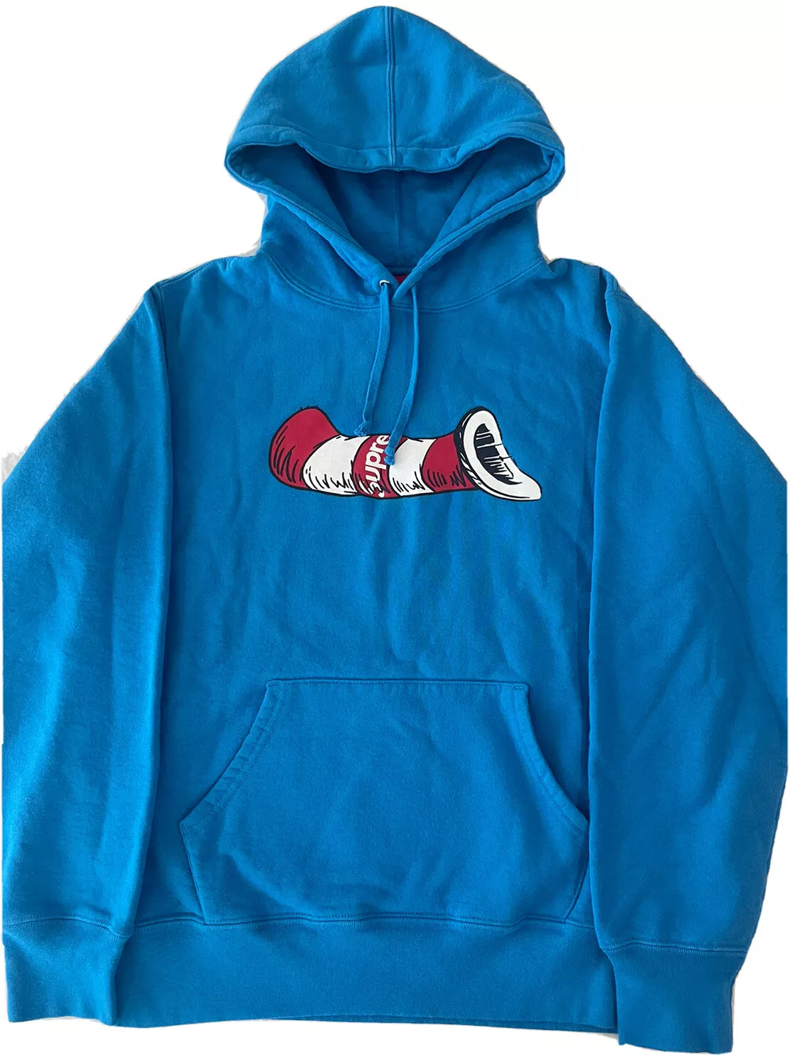 Pull à capuche bleu Supreme x Cat In The Hat Dr. Seuss moyen