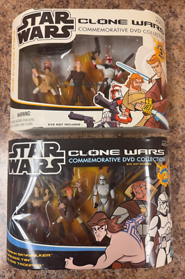 スターウォーズ DVD フィギュアコレクション STAR WARS THE CLONE WARS COMMEMORATIVE DVD COLLECTION x2 NEW | eBay