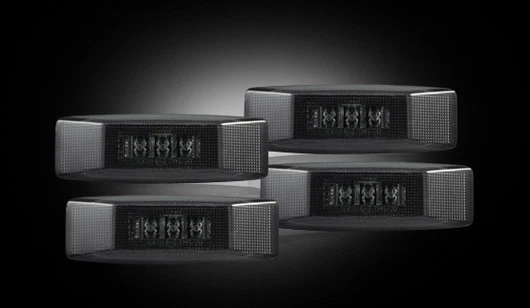 Recon Black/Smoke LED Side Marker Lights (4-Piece Set) for 94-01 Dodge Ram - Image 2 of 3