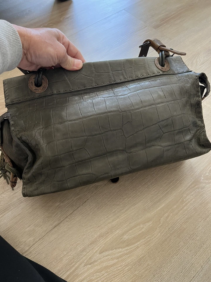 Bolso de mano Henry Beguelin de cuero Foto 4 de 4