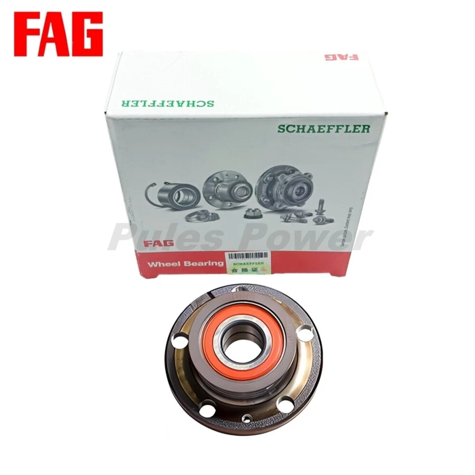 6RD501611 2 piezas OEM FAG cojinete de cubo de rueda trasera para ŠKODA RAPID SEAT TOLEDO 1.2 Foto 3 de 3