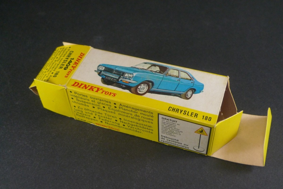 DINKY TOYS FRANCE. CHRYSLER 180. Ref: 1409. + Boite. | eBay