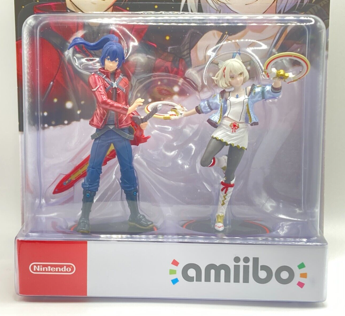 Nintendo amiibo Double Set Noah Mio Xenoblade 3 Switch