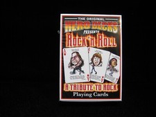 "Rock n' Roll" Caricatures "SEALED" Hero Decks Playing Cards Complete Set