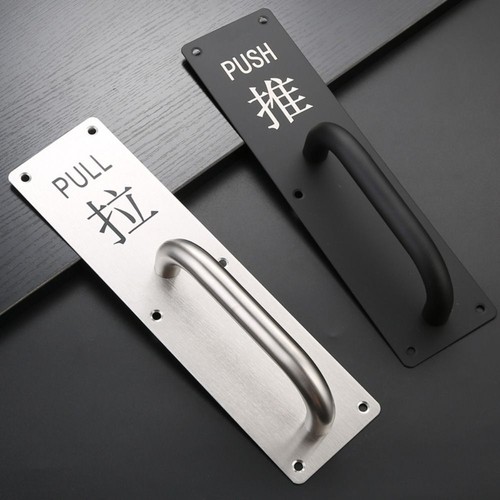 Stainless Steel Door Handle D Pull Doorknob New Hardware Handles Fire Sliding - Picture 6 of 14