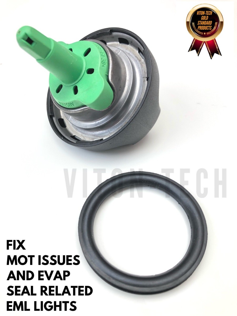 EMSea Lot De 2 Bouchons De Carburant Compatibles Avec Vauxhall Astra/Corsa/Zafira/Vectra/Meriva/Cascade Fuel Cap Rubber Seal Ring Automotive Replacement Accessories